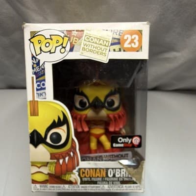 Funko Pop! Conan Without Borders Luchador Conan O'Brien #23 Vinyl Figurine - Thumbnail 2