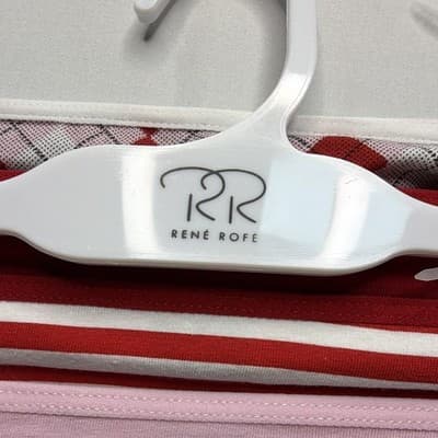René Rofé Women's Bikini Panties L 5 Pack Multicolor Striped Cotton MPN RR2409 - Thumbnail 4