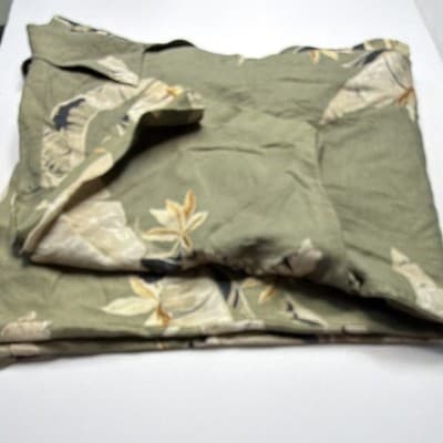 Nautica Men’s XXL Green Floral Long Sleeve Button-Up Linen Rayon Spread Collar - Thumbnail 9