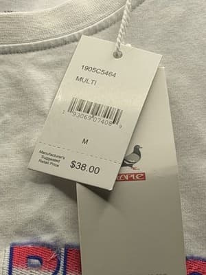 Staple Pigeon Shirt World Renown Tie Dye Men’s Medium - Thumbnail 3