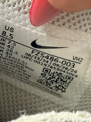 Nike Air Max Excee Low Top Lace-Up Men's Sneakers Light Bone Cargo Khaki - Thumbnail 6