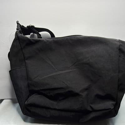 Baggallini Black Shoulder Bag Adjustable Strap Pockets Zip Magnetic Closure - Thumbnail 5