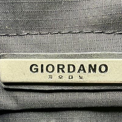 Giordano Black Men's Messenger Bag Adjustable Shoulder Strap Zip Buckle - Thumbnail 2