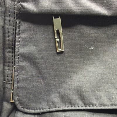 Giordano Black Men's Messenger Bag Adjustable Shoulder Strap Zip Buckle - Thumbnail 5