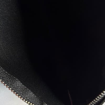 British Airways The White Company Black Wash/Amenity Bag Zipper Pouch - Thumbnail 4