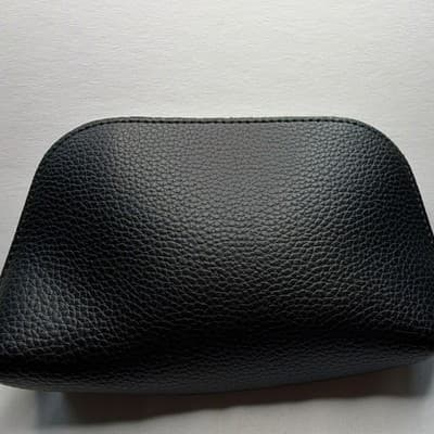 British Airways The White Company Black Wash/Amenity Bag Zipper Pouch - Thumbnail 2
