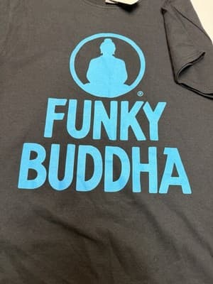 FUNKY BUDDHA BREWING COMPANY - BLACK M SHIRT Beer logo - Thumbnail 2