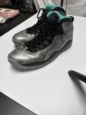 Air Jordan Retro 10 Lady Liberty Mens Basketball Shoes Size 12 - Thumbnail 6