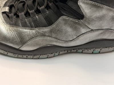 Air Jordan Retro 10 Lady Liberty Mens Basketball Shoes Size 12 - Thumbnail 5