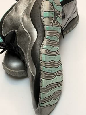 Air Jordan Retro 10 Lady Liberty Mens Basketball Shoes Size 12 - Thumbnail 8