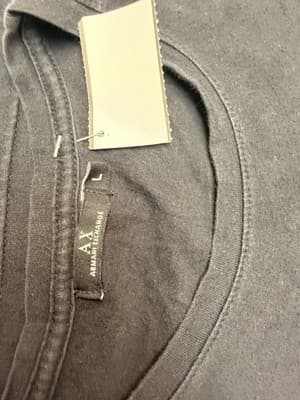 Armani exchange black shirt - Thumbnail 2