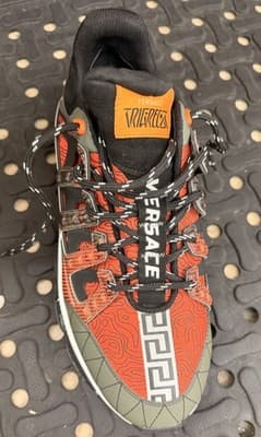 New Men Versace Trigreca Barocco Print Low Top Black Sneakers - Thumbnail 4
