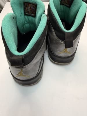 Air Jordan Retro 10 Lady Liberty Mens Basketball Shoes Size 12 - Thumbnail 3