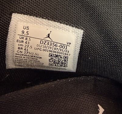 Size 9.5 - Air Jordan 38 Aqua - DZ3356-001 - Thumbnail 6