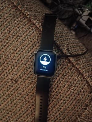 Wyze Wyze Watch 47 47mm Silver Aluminum Case Black Silicone Band Fitness Tracker - Thumbnail 3