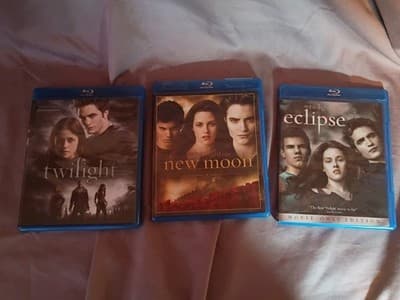 Twilight first 3 movies on Blu-ray