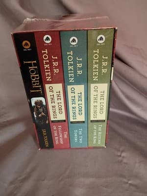 J.R.R. Tolkien Hobbit & Lord of the Rings Box Set, Del Rey Fantasy (Film/TV)