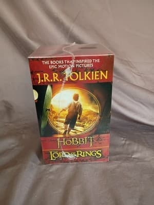 J.R.R. Tolkien Hobbit & Lord of the Rings Box Set, Del Rey Fantasy (Film/TV) - Thumbnail 2