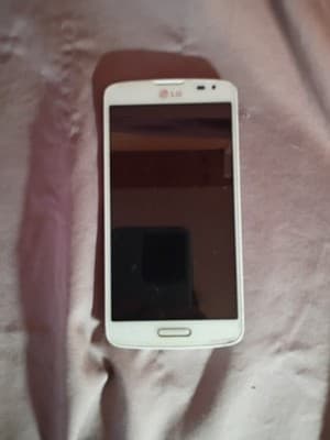 LG White Bar Style Smartphone