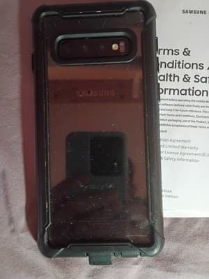 Samsung Galaxy S10 128GB Black SM-G973U 16MP Boost Mobile - Thumbnail 5