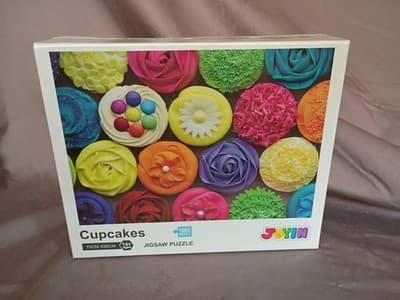 JOKIN Cupcakes 1000-Piece Jigsaw Puzzle 70x50cm Cardboard Ages 17+