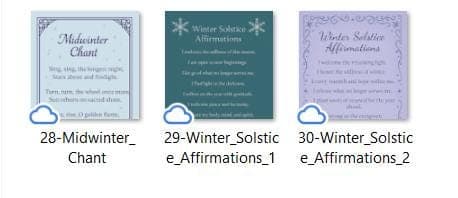 Voices at Midwinter Solstice Chants and Winter Affirmations for Yule Ritual Practice - Thumbnail 2