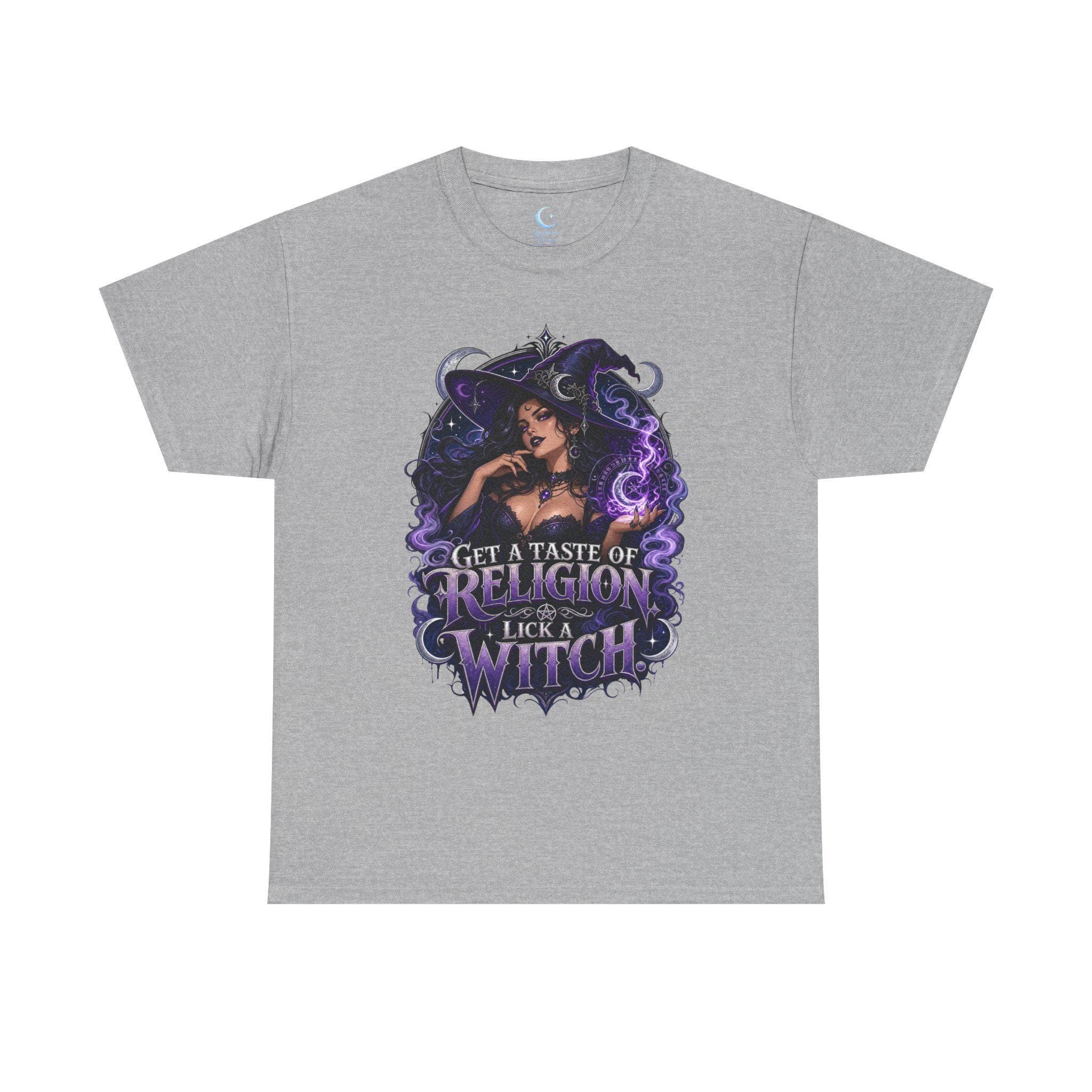 Lick a Witch Shirt Get a Taste of Religion Witchy Graphic Tee Gothic Humor Shirt Dark Feminine Witch Shirt Spooky Cute Tee - Thumbnail 11