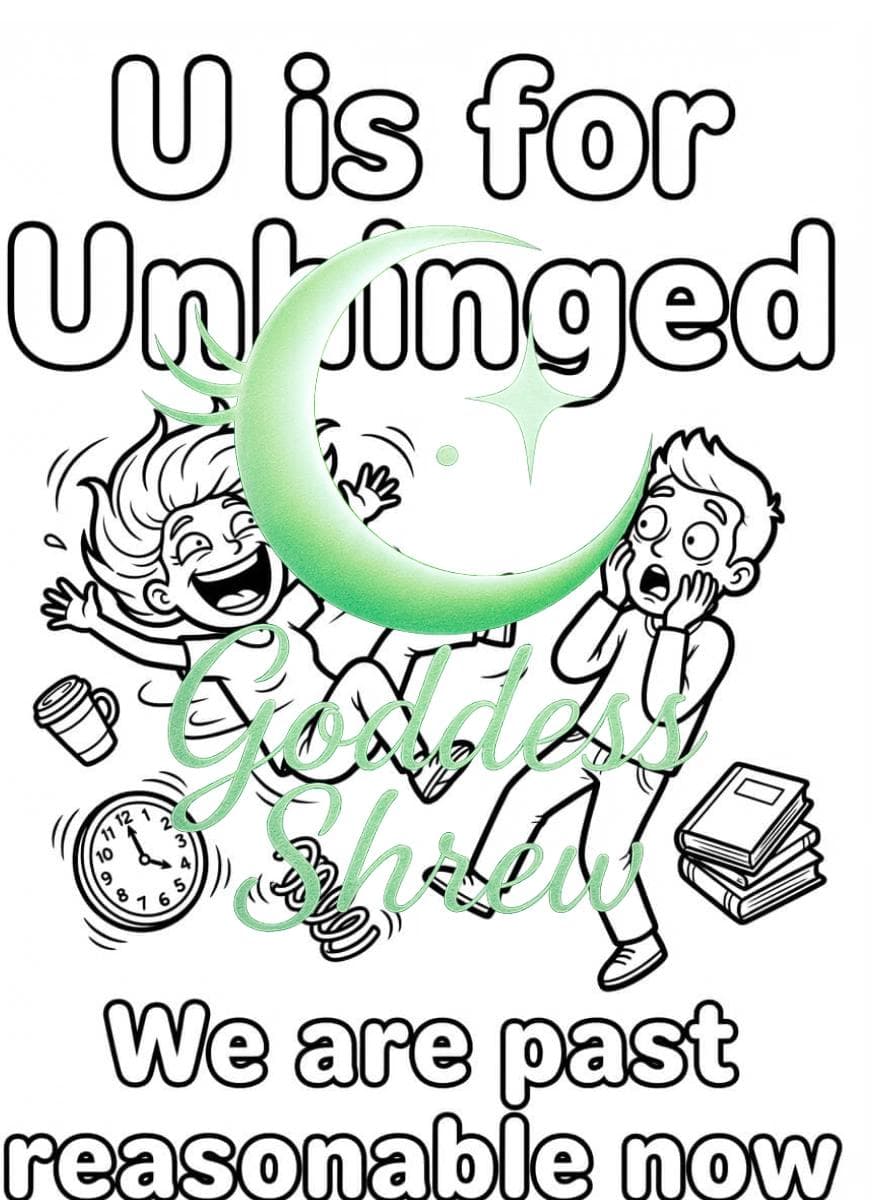 ABCs of Drugs Coloring Book Volume2 Printable Adult Page Dark Humor Instant Download PDF - Thumbnail 5