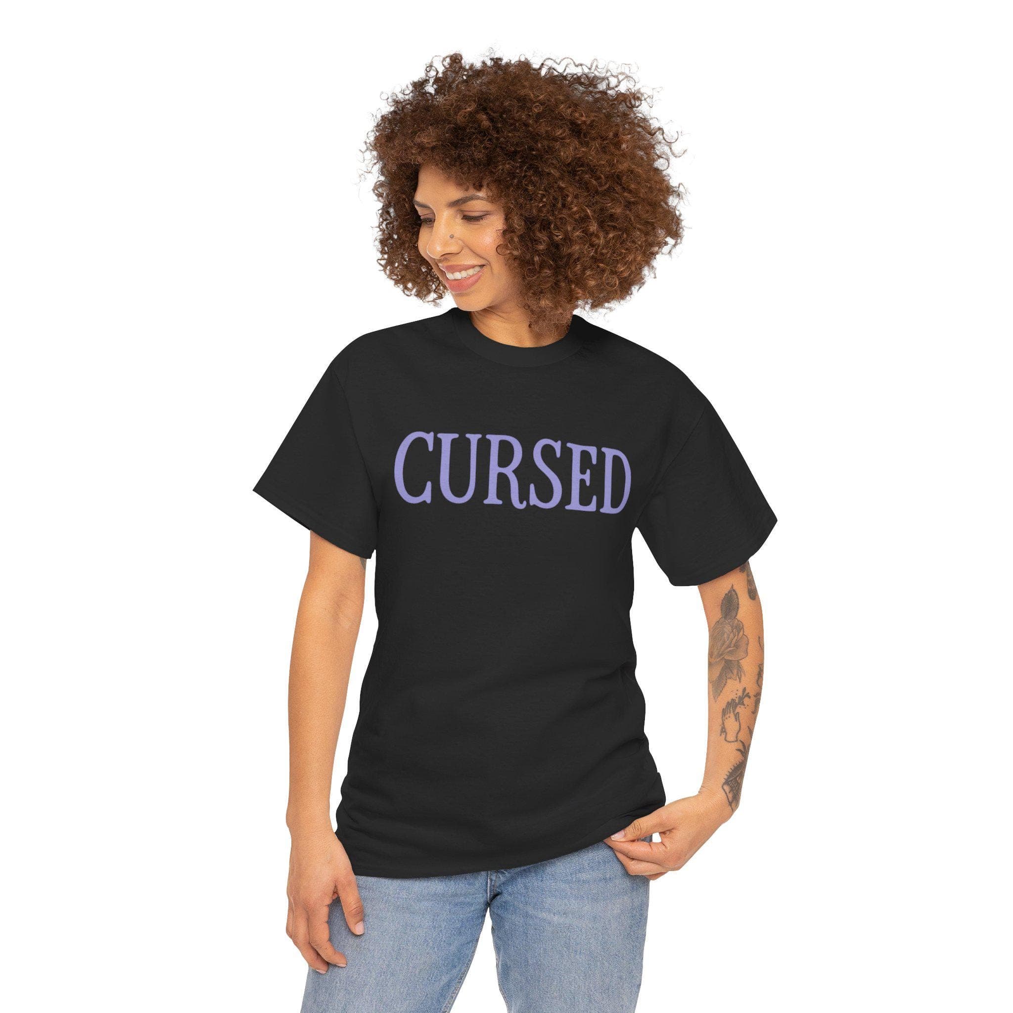 Cursed Shirt Witchy Aesthetic Tee Whimsical Gothic Spellcore Clothing Cute Creepy Magic Top - Thumbnail 14