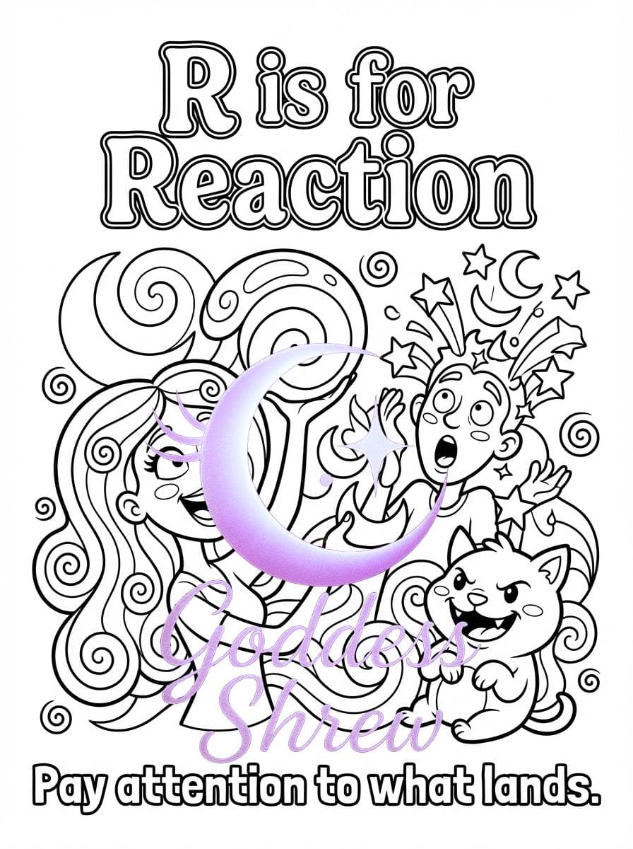 ABCs of Dirty Talk Adult Coloring Book, Sensual Communication, Kinky Gift - Thumbnail 3