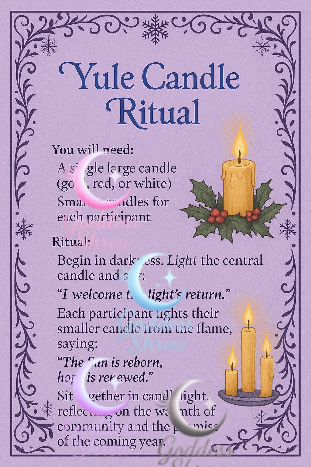 Yule The Winter Solstice Grimoire Complete Rituals Prayers Spells and Hearth Magic for the Longest Night - Thumbnail 4