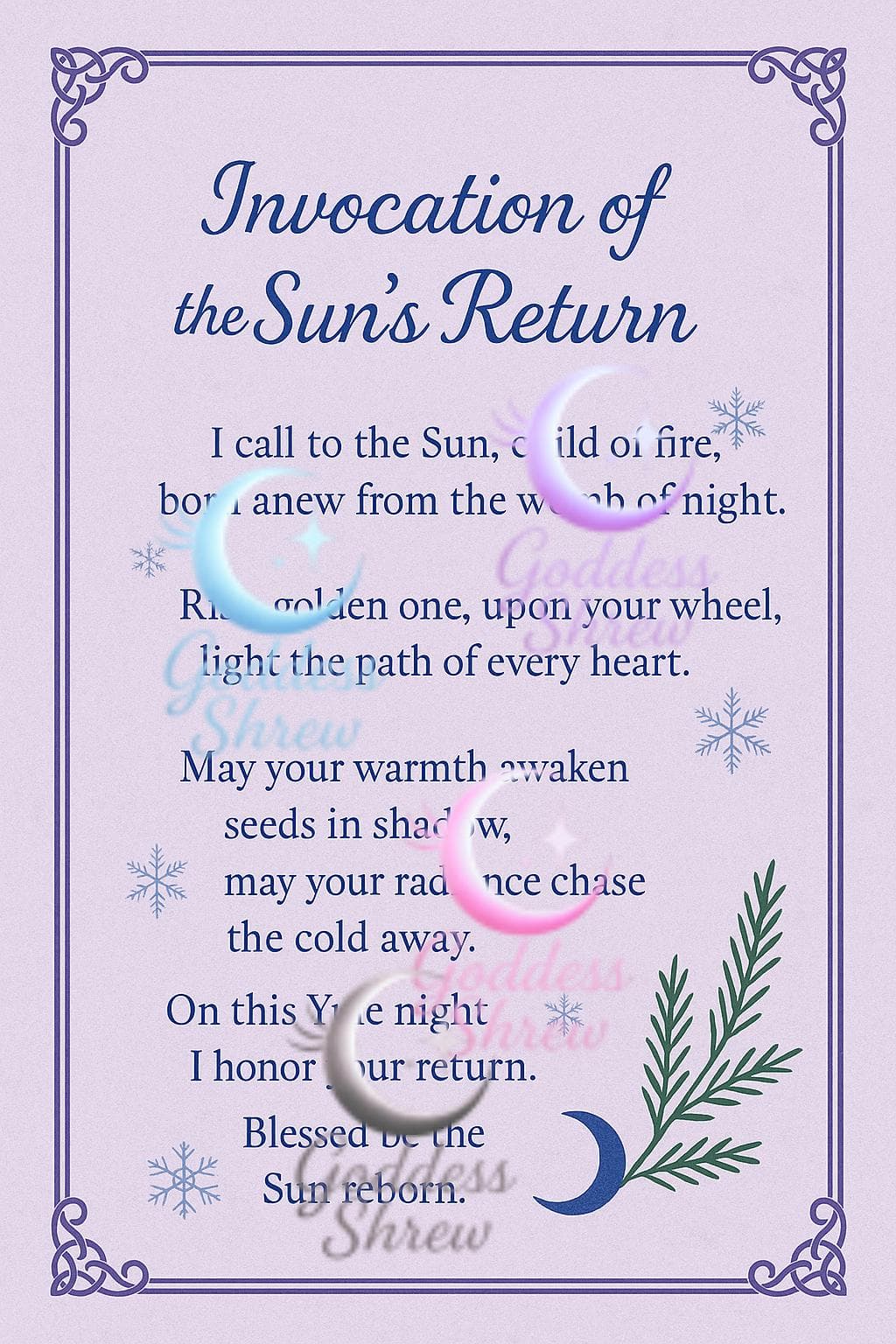 Yule The Winter Solstice Grimoire Complete Rituals Prayers Spells and Hearth Magic for the Longest Night - Thumbnail 3