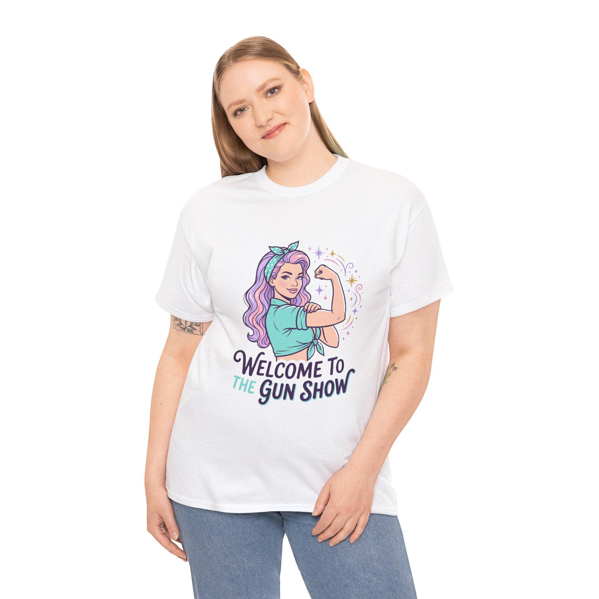 Welcome to the Gun Club Funny Muscle Tee Shirt Fitness Humor - Thumbnail 12