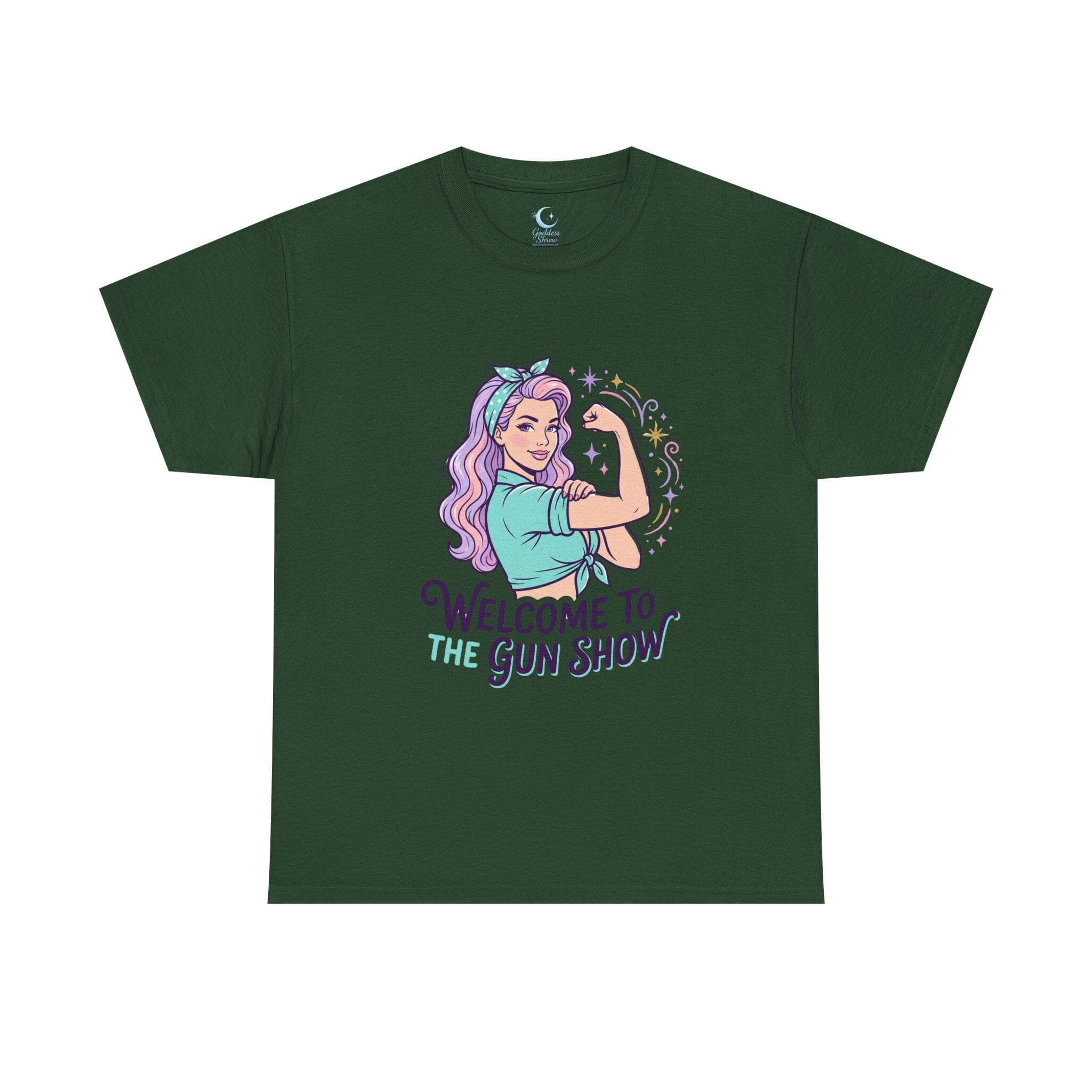 Welcome to the Gun Club Funny Muscle Tee Shirt Fitness Humor - Thumbnail 7