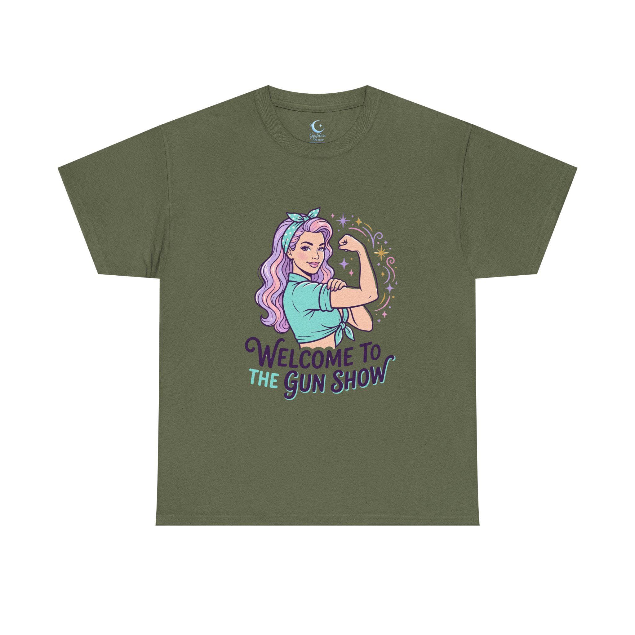 Welcome to the Gun Club Funny Muscle Tee Shirt Fitness Humor - Thumbnail 6