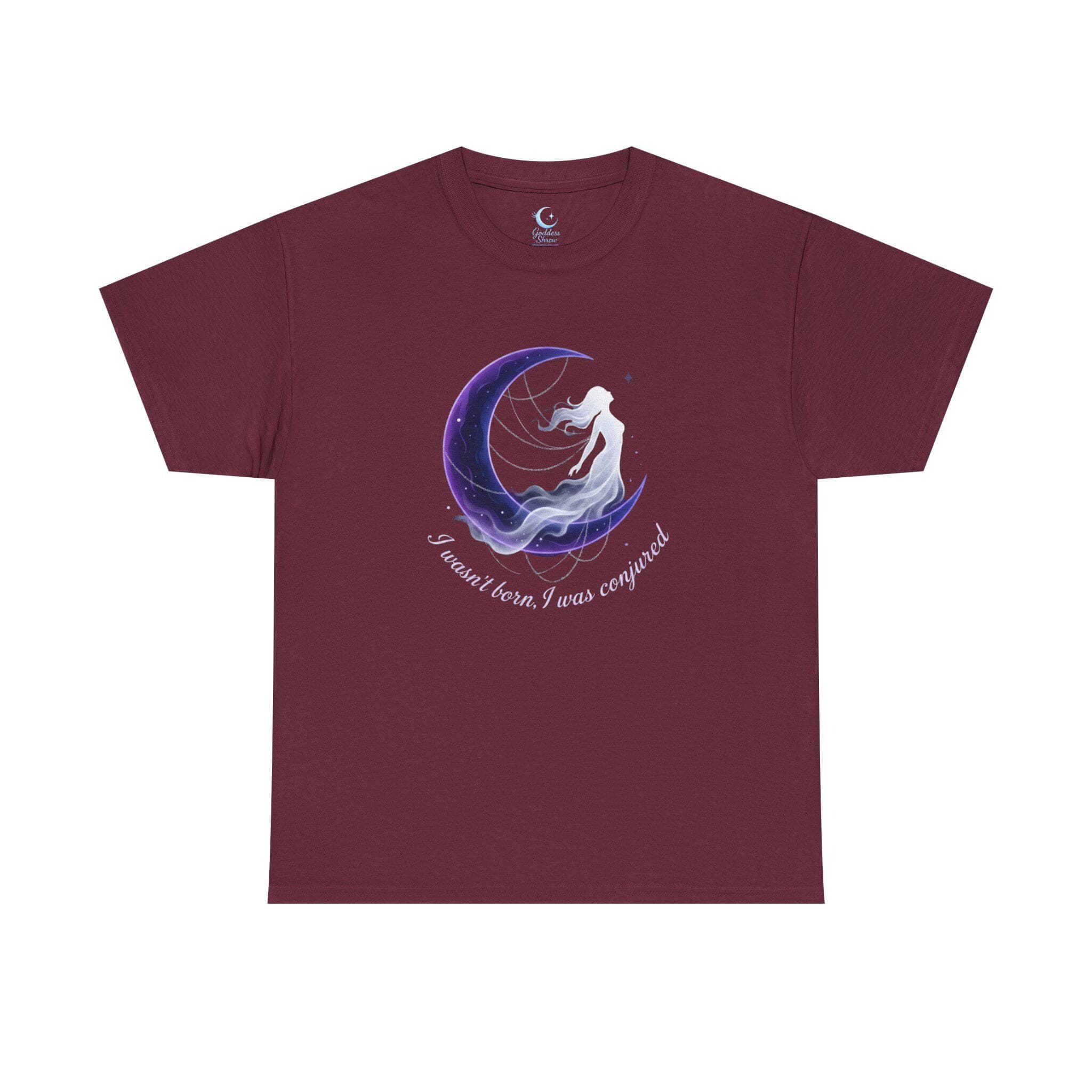 I Was Conjured Shirt, Witchy Feminine Power Tee, Dark Magical Aesthetic Design - Thumbnail 7
