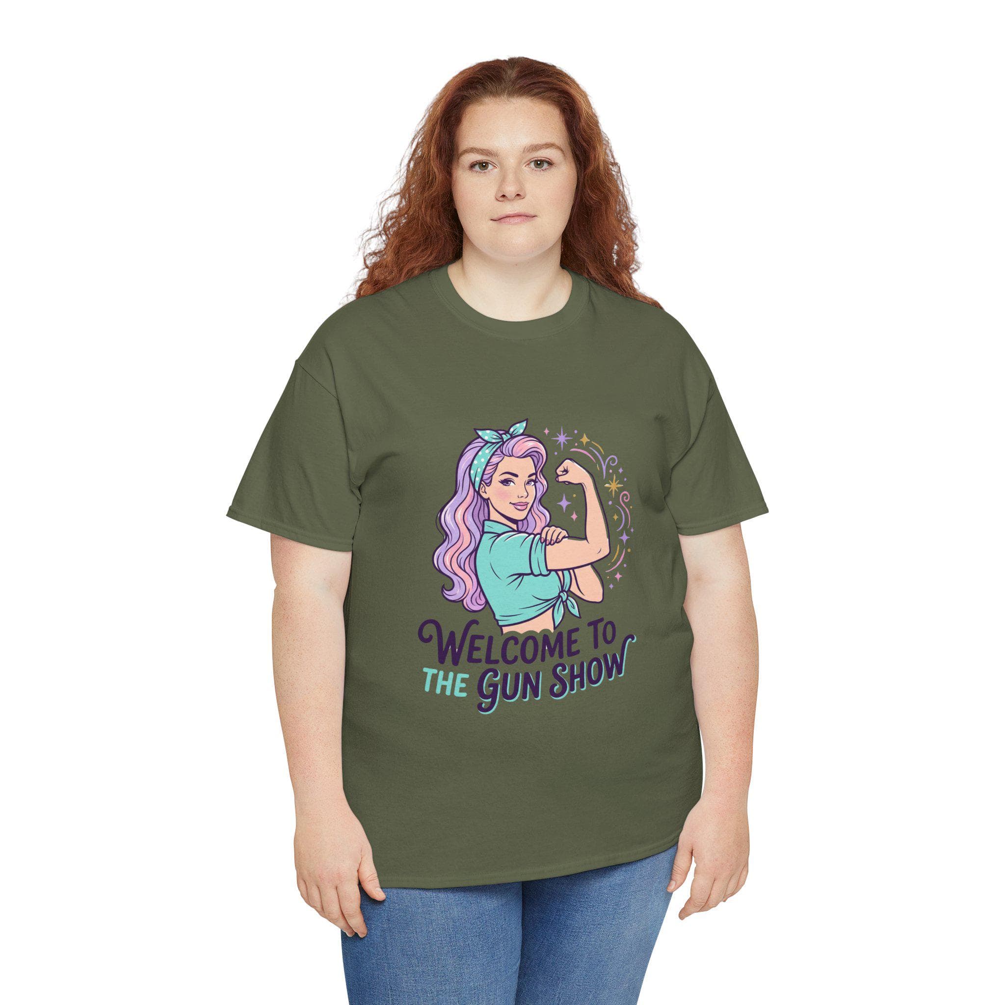 Welcome to the Gun Club Funny Muscle Tee Shirt Fitness Humor - Thumbnail 13