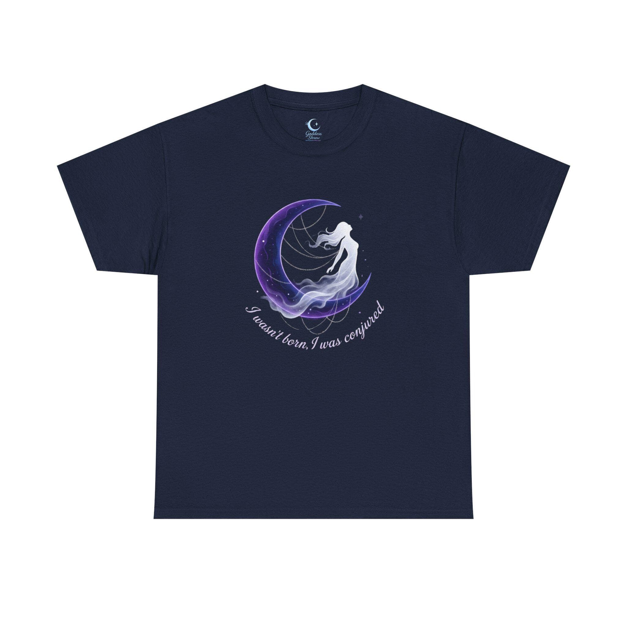 I Was Conjured Shirt, Witchy Feminine Power Tee, Dark Magical Aesthetic Design - Thumbnail 3