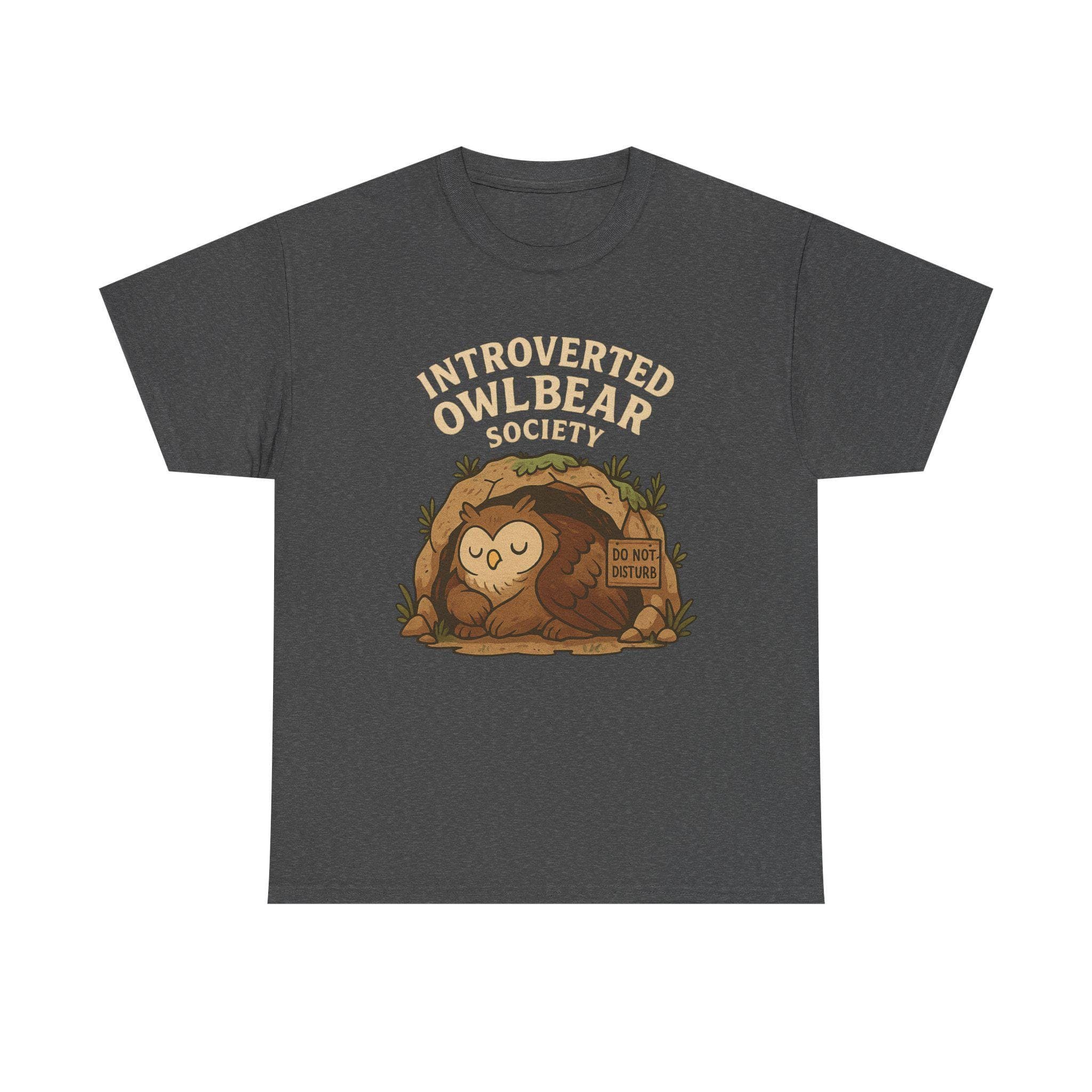 Introverted Owlbear Society Tee | Funny Gamer RPG Shirt - Thumbnail 9
