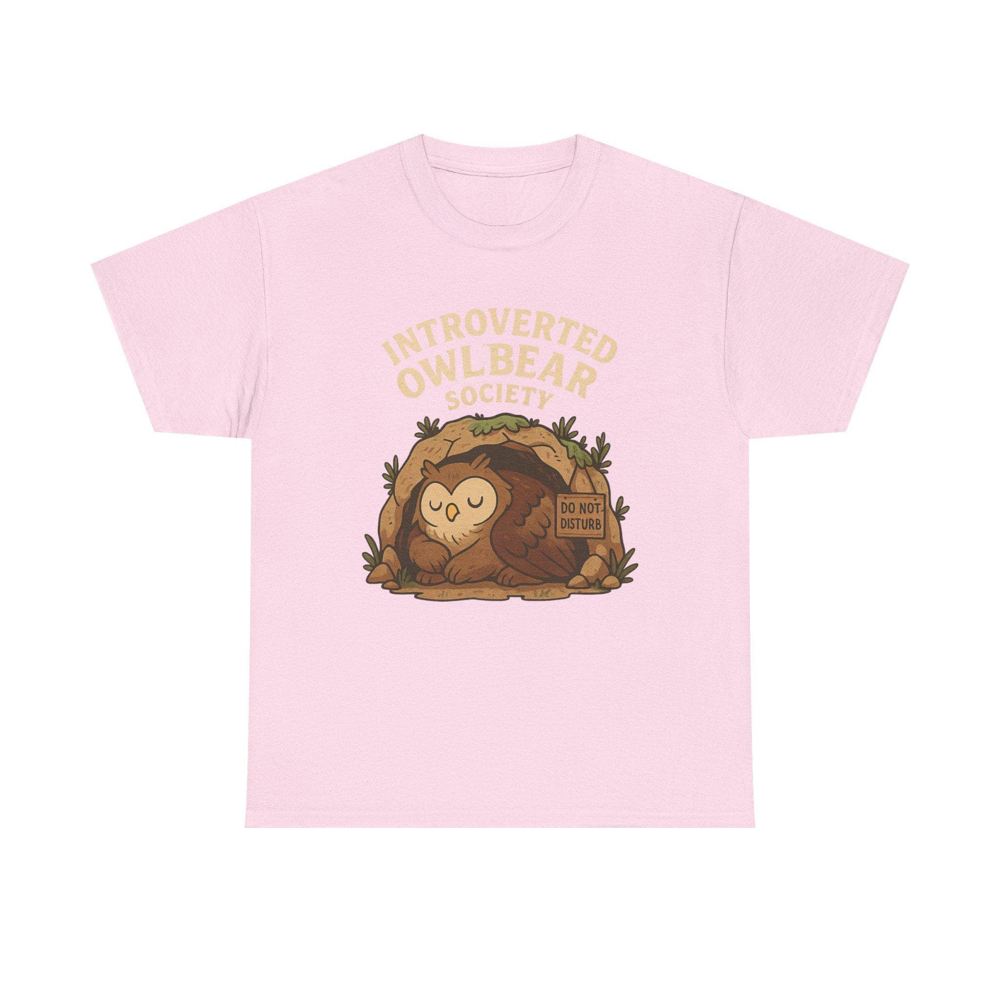Introverted Owlbear Society Tee | Funny Gamer RPG Shirt - Thumbnail 4