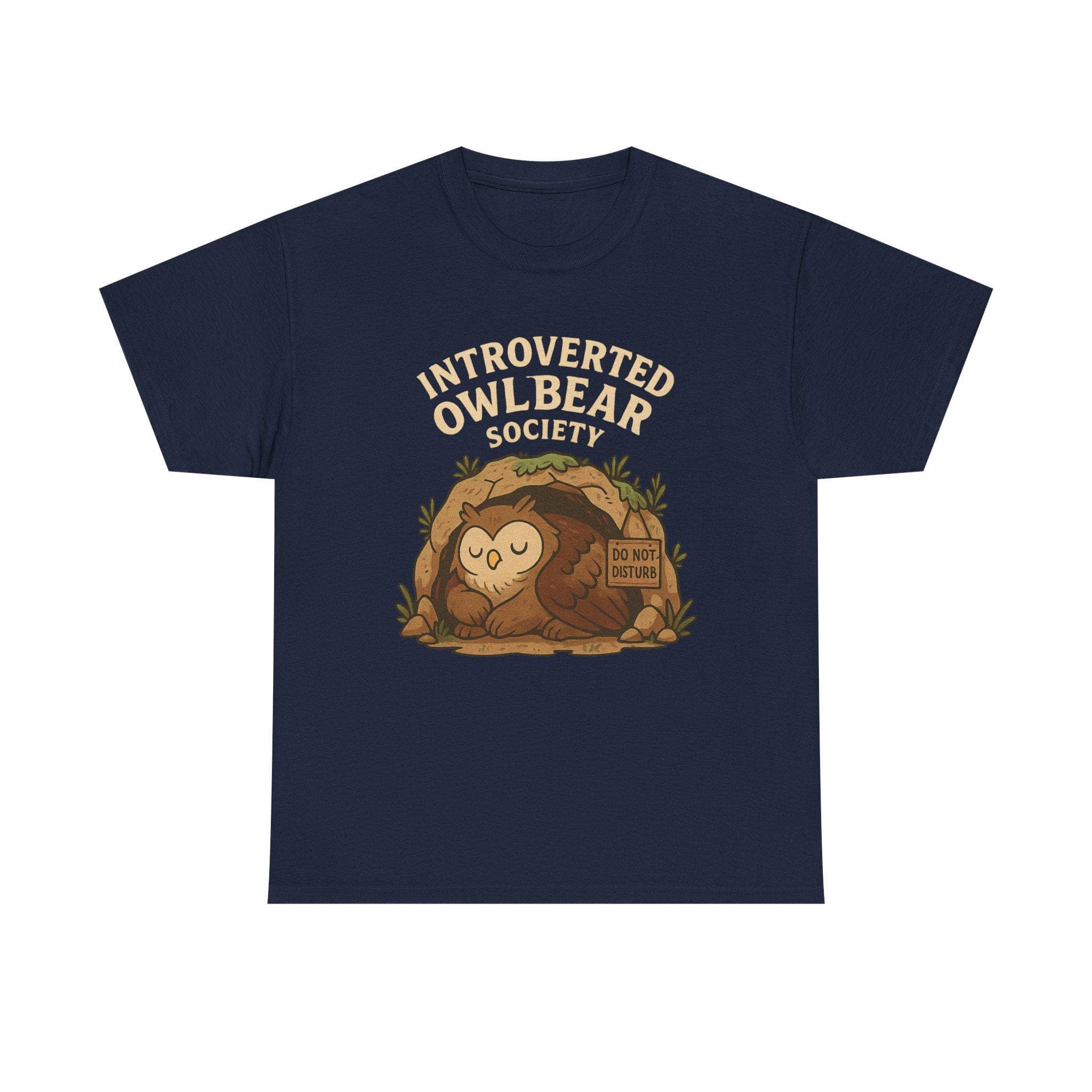 Introverted Owlbear Society Tee | Funny Gamer RPG Shirt - Thumbnail 6