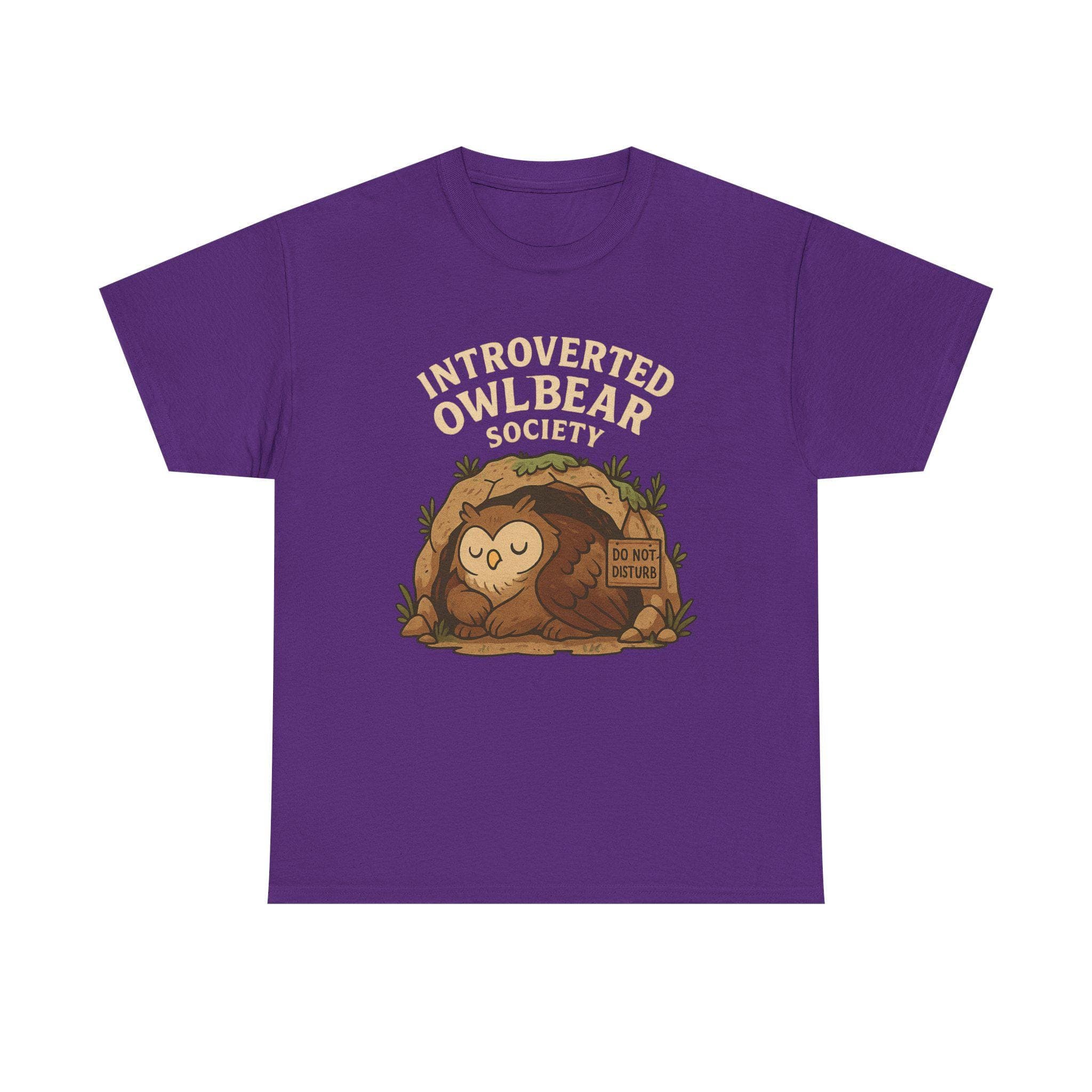 Introverted Owlbear Society Tee | Funny Gamer RPG Shirt - Thumbnail 7