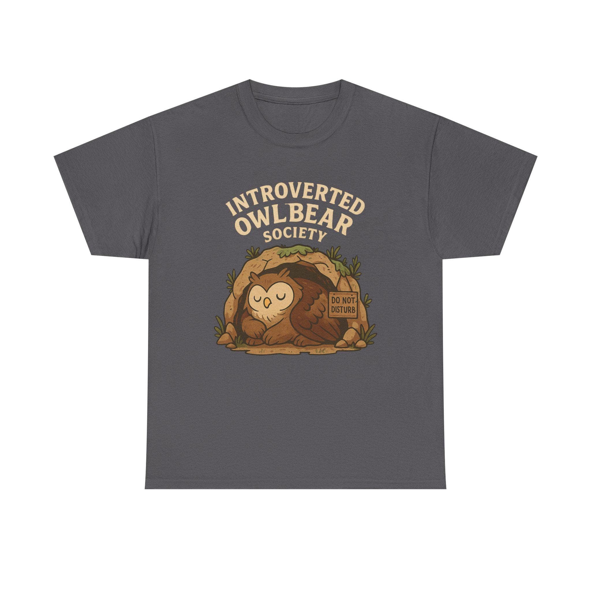 Introverted Owlbear Society Tee | Funny Gamer RPG Shirt - Thumbnail 13