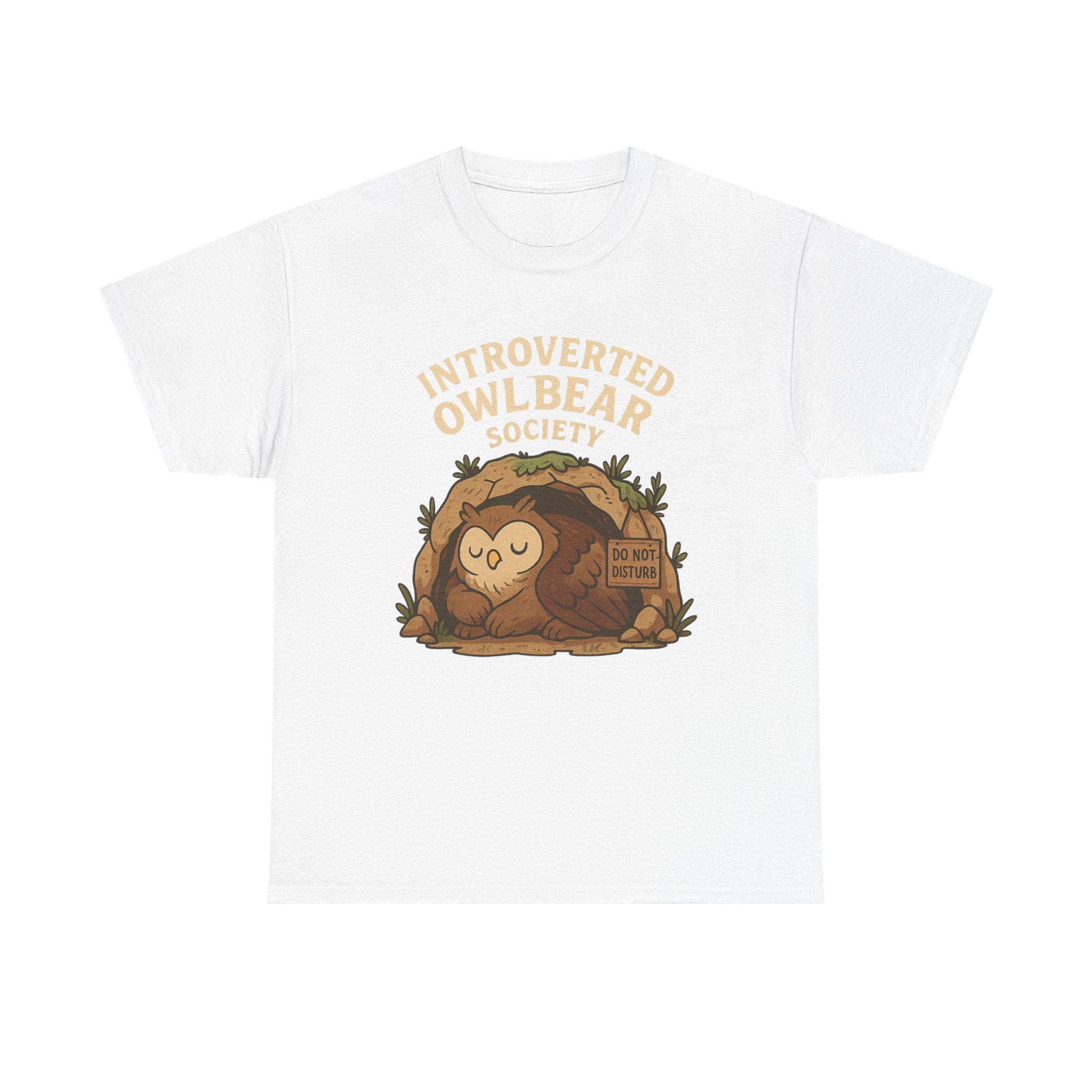 Introverted Owlbear Society Tee | Funny Gamer RPG Shirt - Thumbnail 10