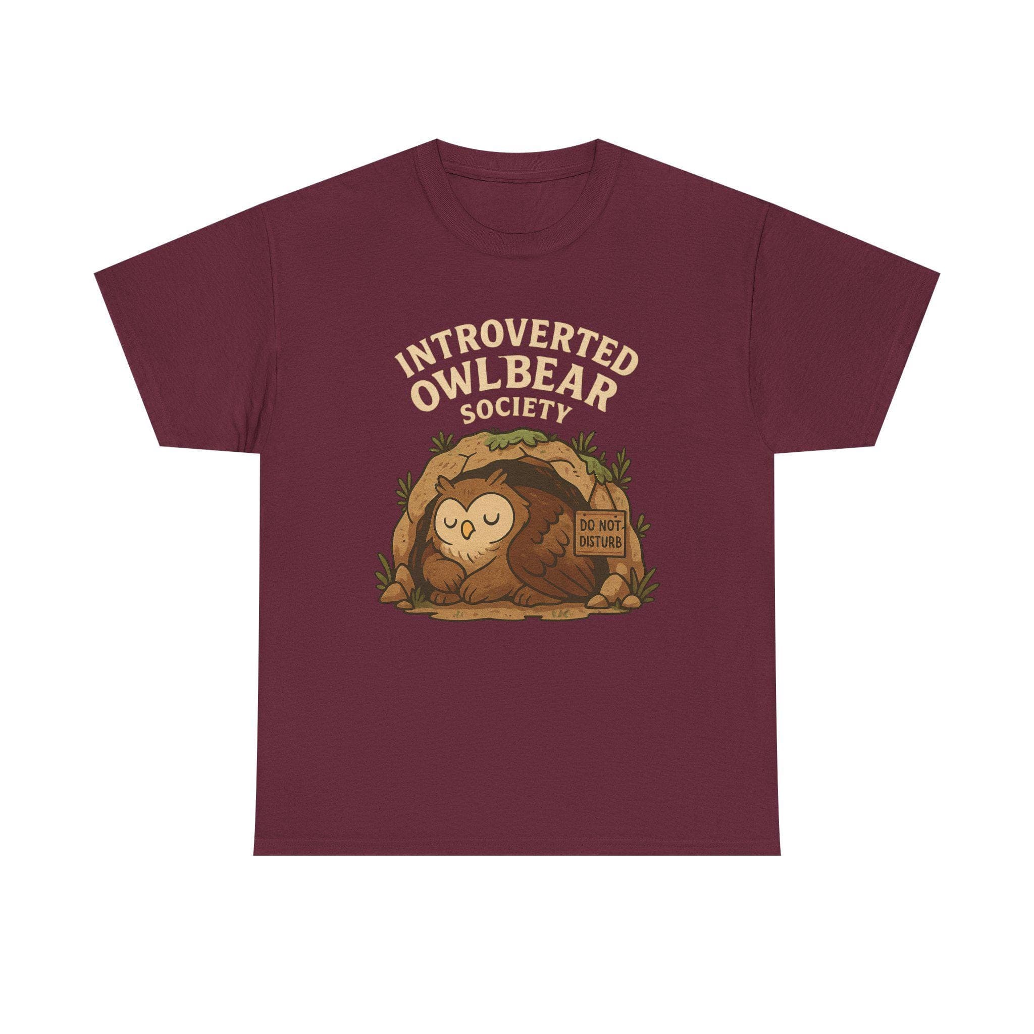 Introverted Owlbear Society Tee | Funny Gamer RPG Shirt - Thumbnail 8