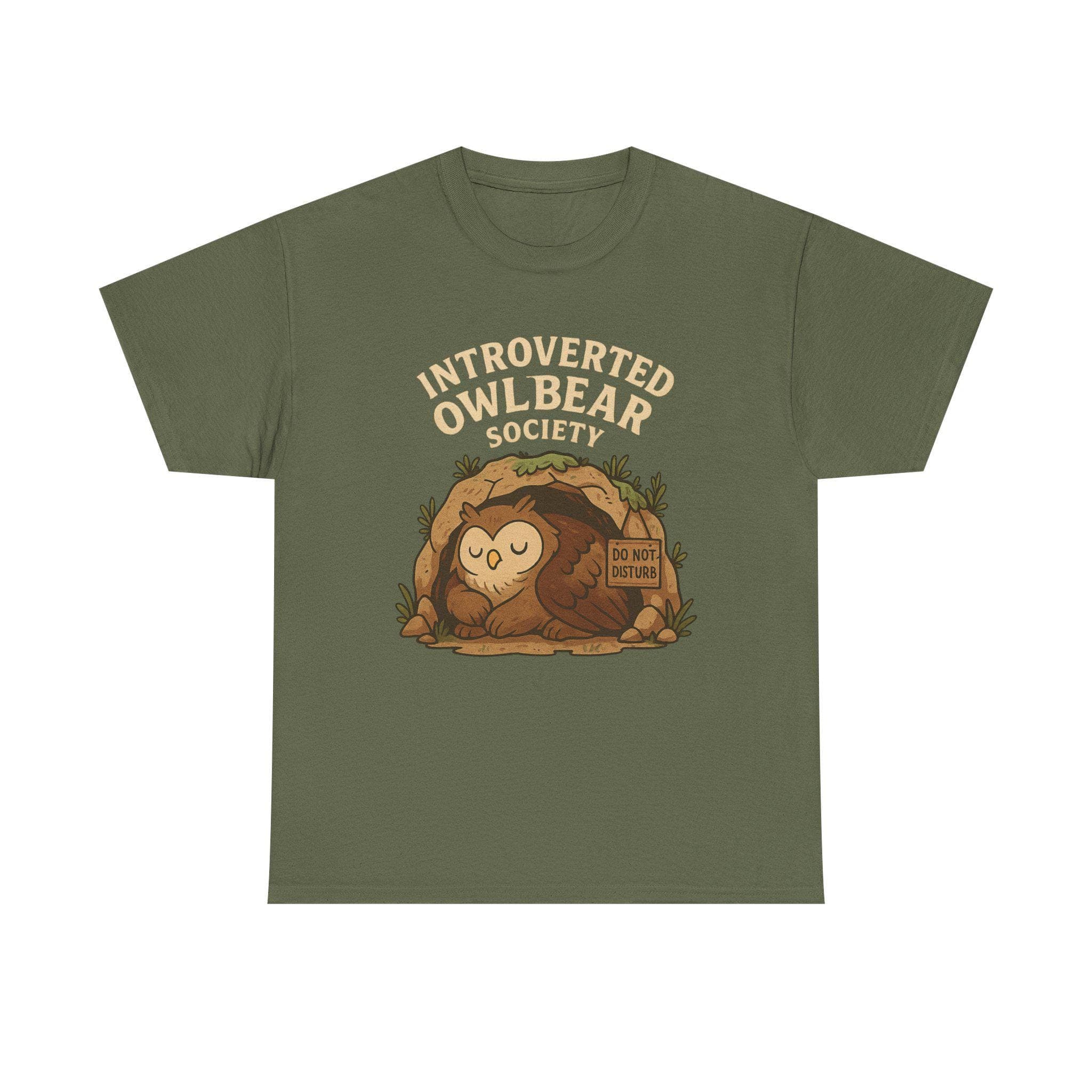 Introverted Owlbear Society Tee | Funny Gamer RPG Shirt - Thumbnail 16