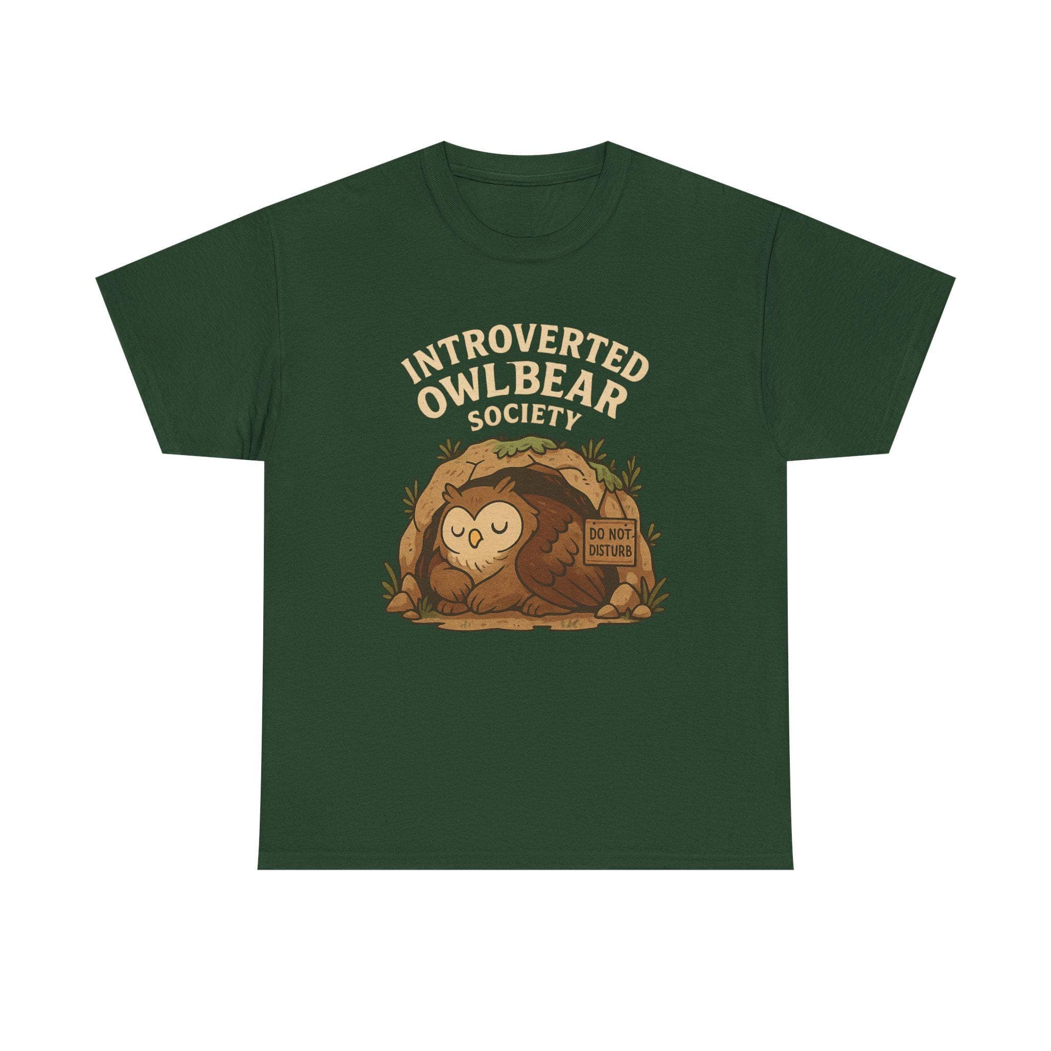 Introverted Owlbear Society Tee | Funny Gamer RPG Shirt - Thumbnail 17