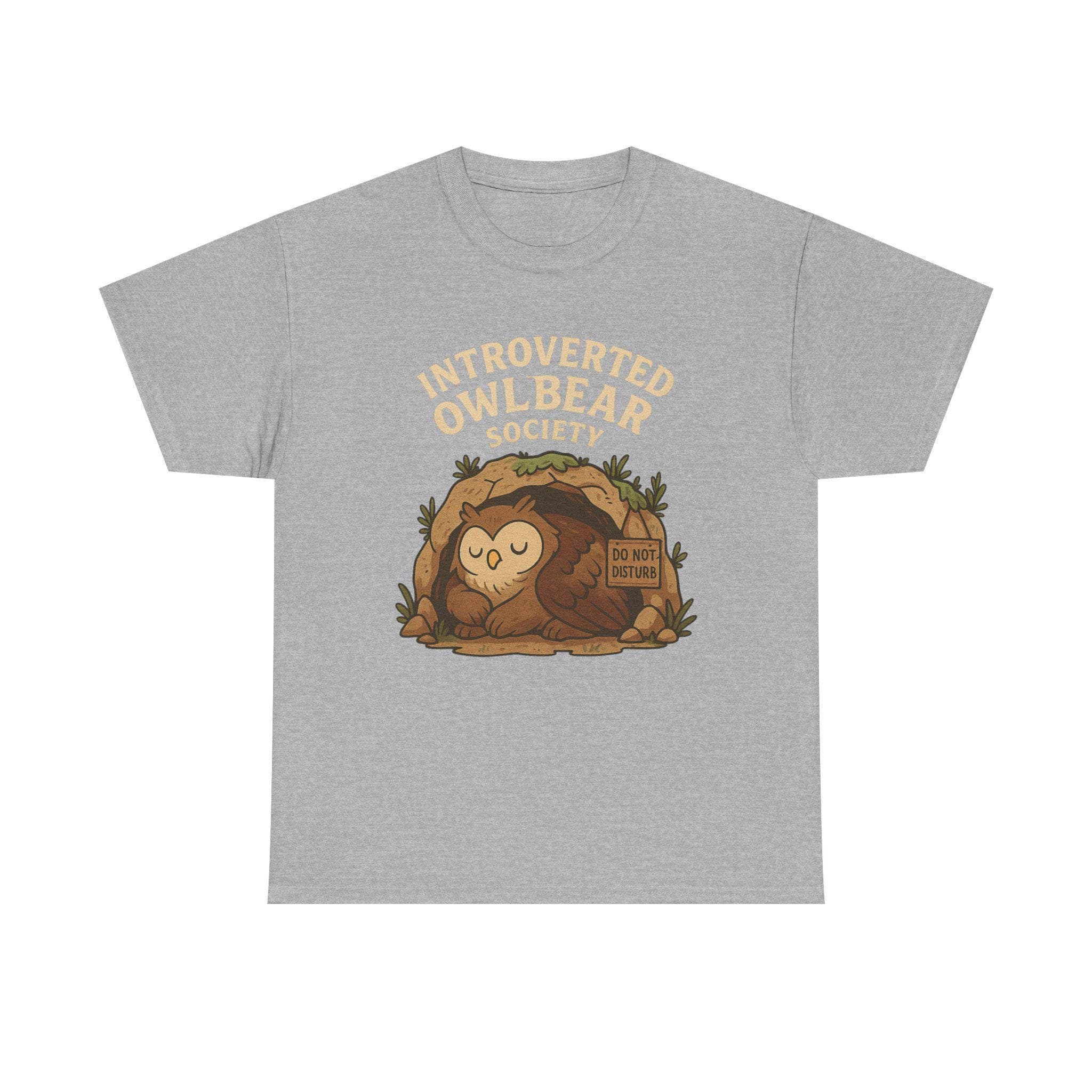 Introverted Owlbear Society Tee | Funny Gamer RPG Shirt - Thumbnail 11