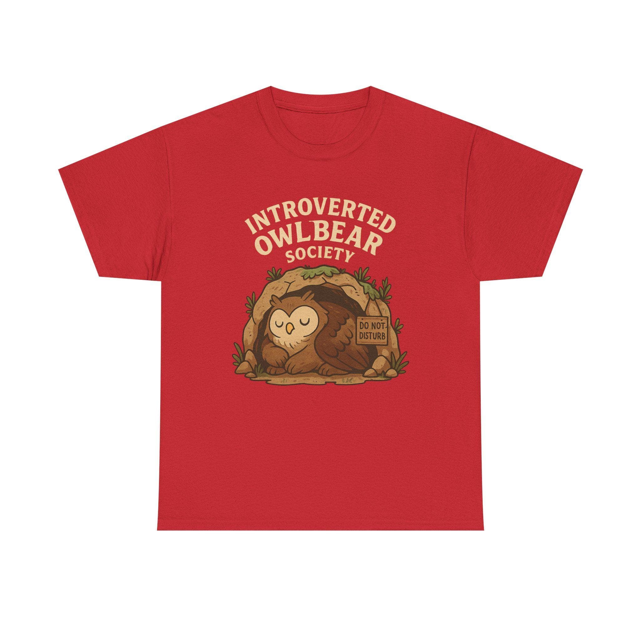 Introverted Owlbear Society Tee | Funny Gamer RPG Shirt - Thumbnail 14