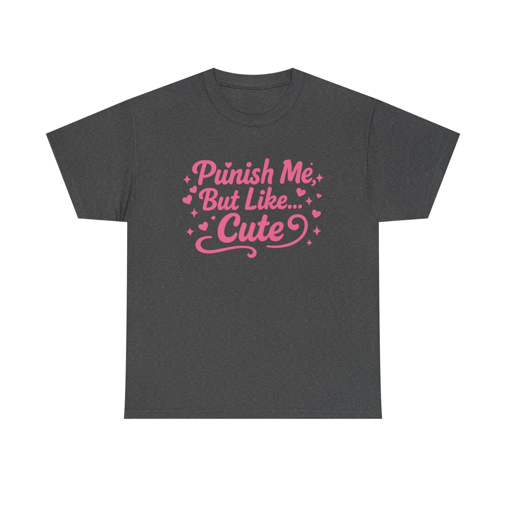 Punish Me But Cute Tee | Flirty Bratty Kink Humor Shirt | Playful Submissive Vibe Top for Mischief Lovers - Thumbnail 11